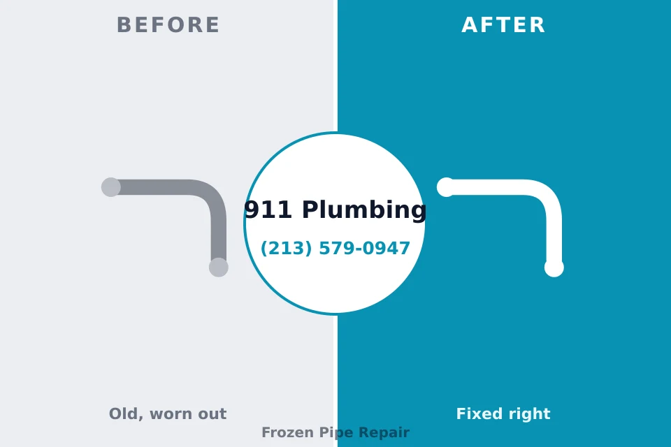 Before and after: plumbing company Fountain Hills, AZ